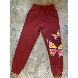 no boundaries butterfly sweatpants
